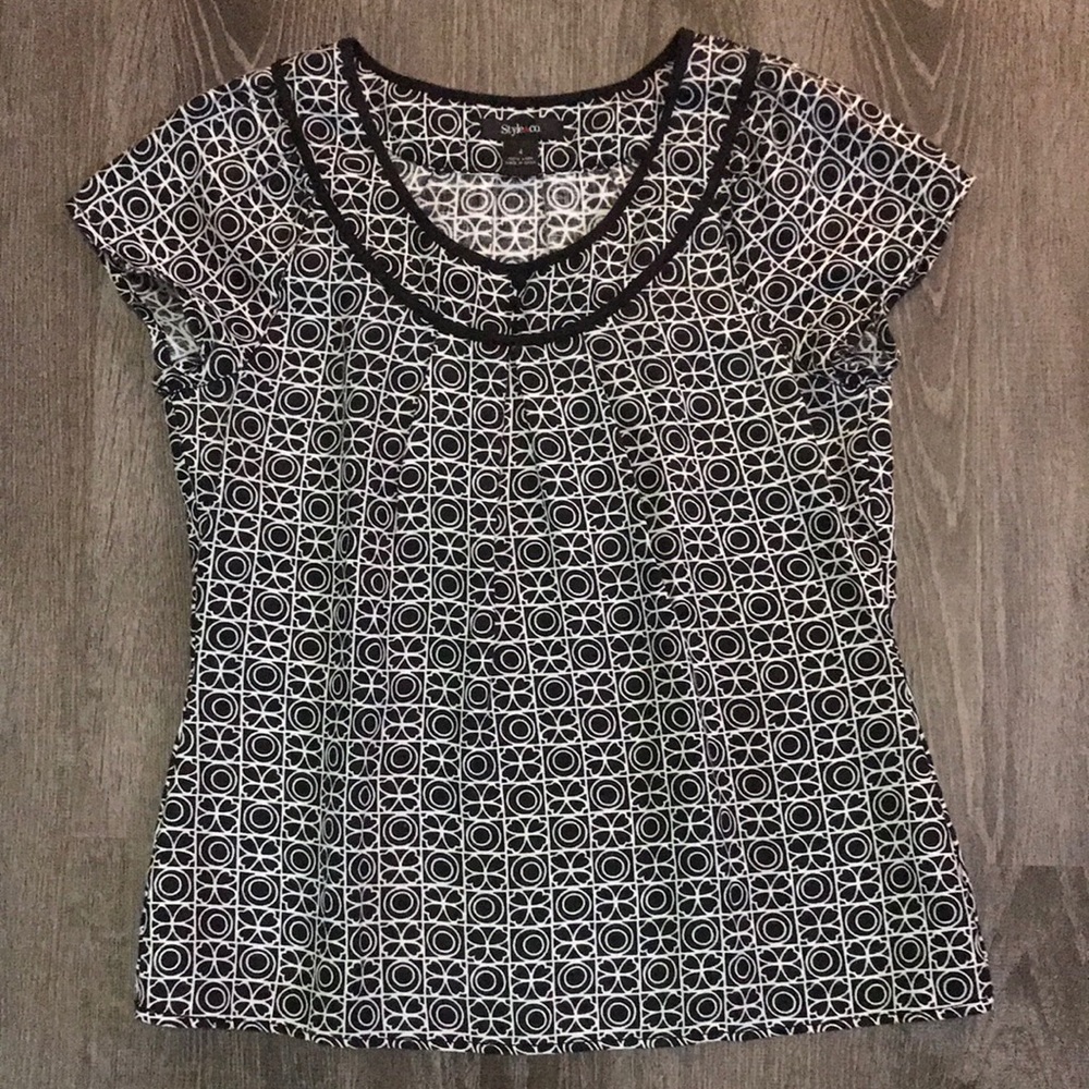 Style & Co linen top
